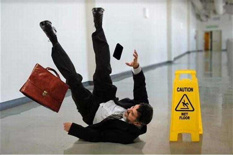 Slips and falls by customers on your business premises is a common insurance claim Slips and falls by customers on your business premises is a common insurance claim, as your company can be held liable for medical expenses, legal fees and lost wages that result from a customer fall. 
